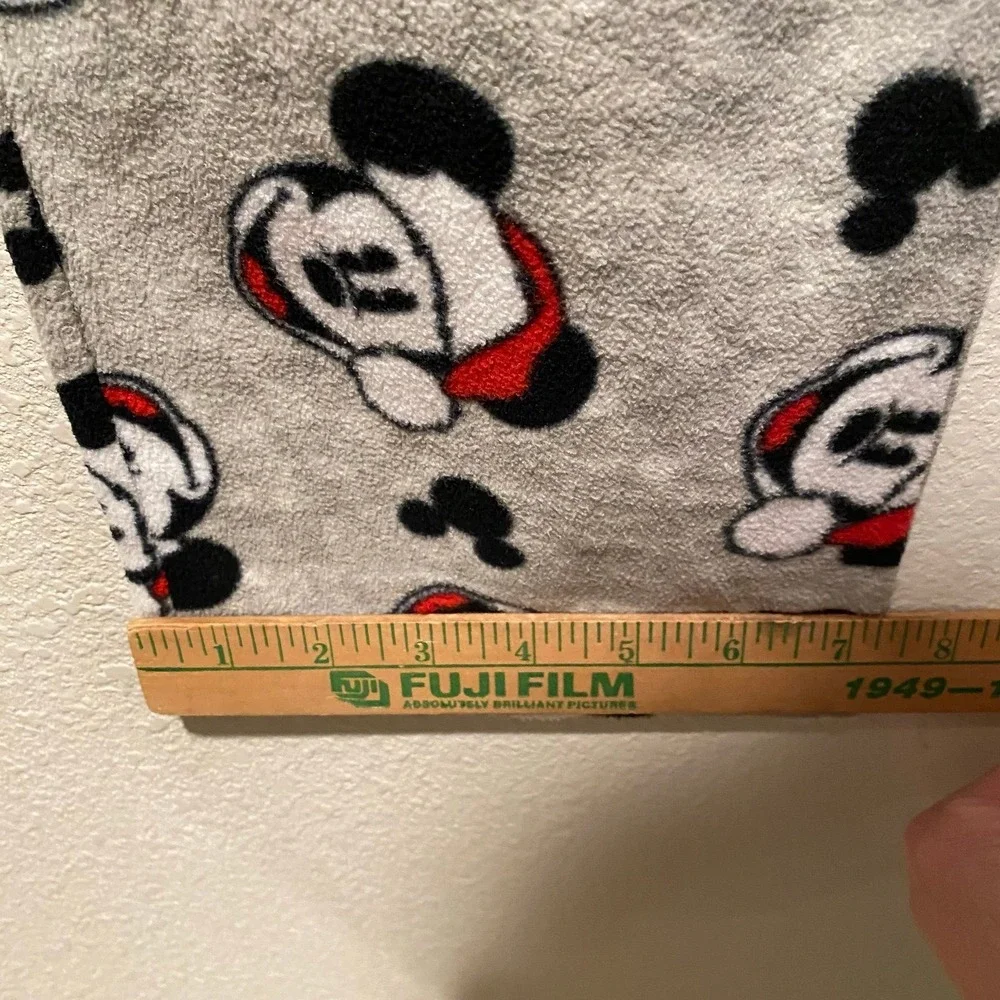 Disney Mickey Mouse Christmas pajamas size 10 unisex Santa hat